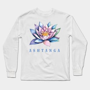 Ashtanga Lotus Flower Long Sleeve T-Shirt